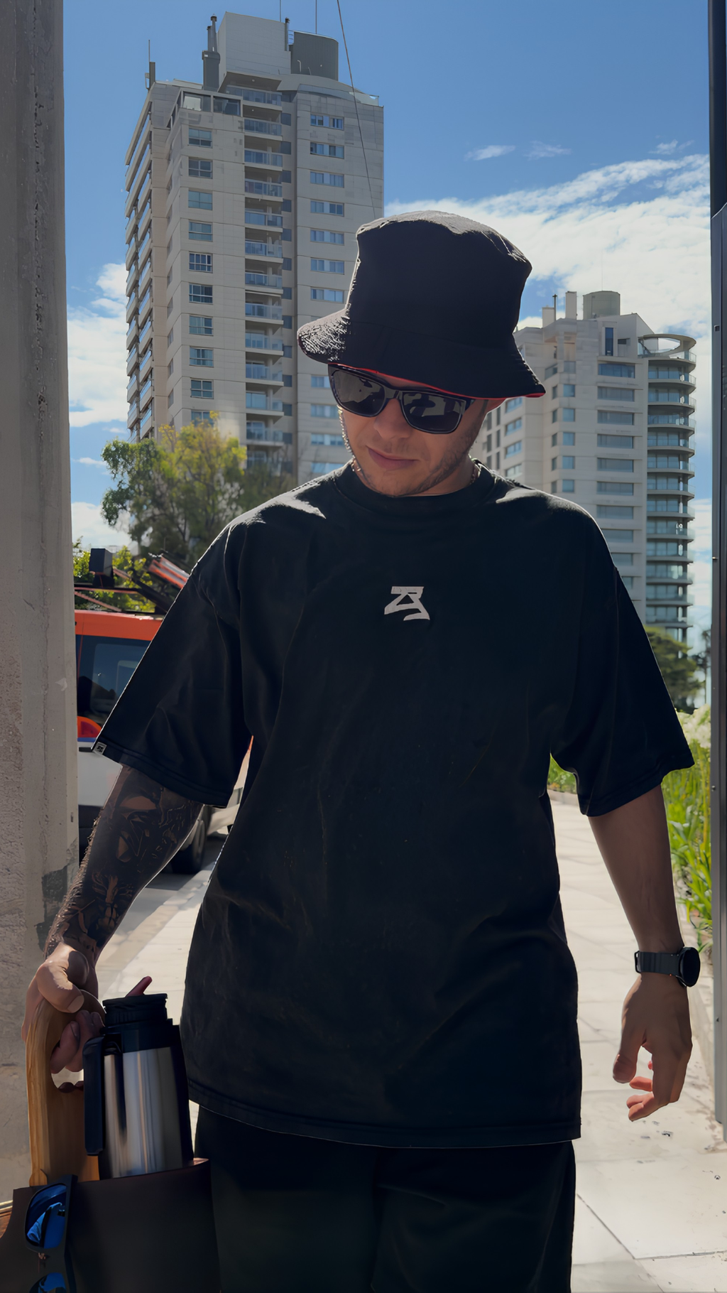 BORDADO // Negro Stonewash