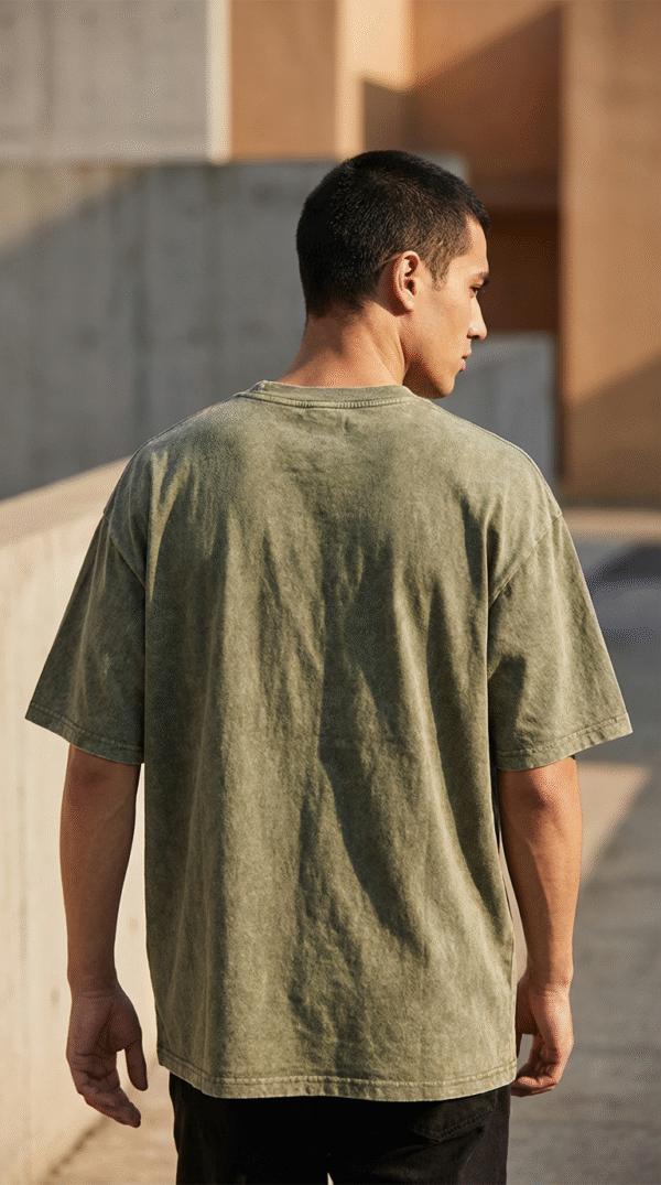 firefly gemini flash ultra realistic outdoor lifestyle photo of the same male model wearing an oversized g 134598