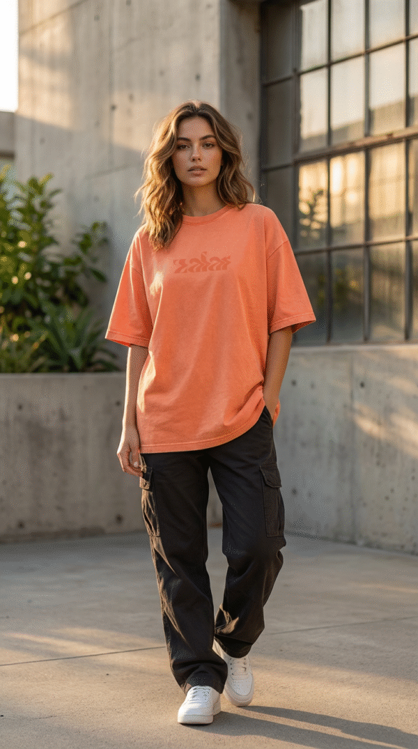 firefly gemini flash ultra realistic studio or outdoor lifestyle photo of a young female model wearing an 134598